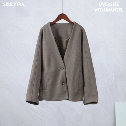 SKULPTRA™ - Oversize Wollmantel