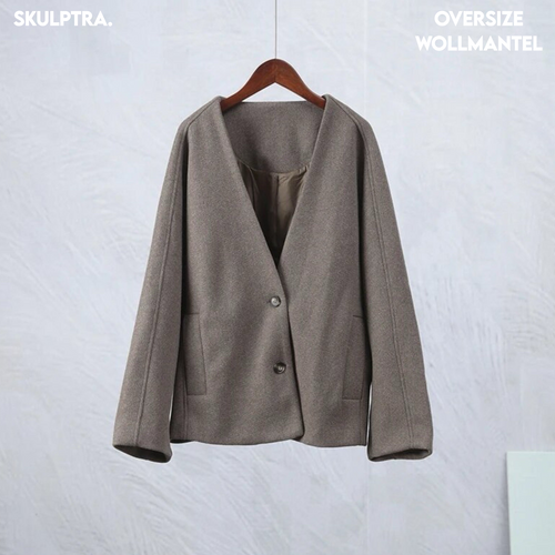SKULPTRA™ - Oversize Wollmantel