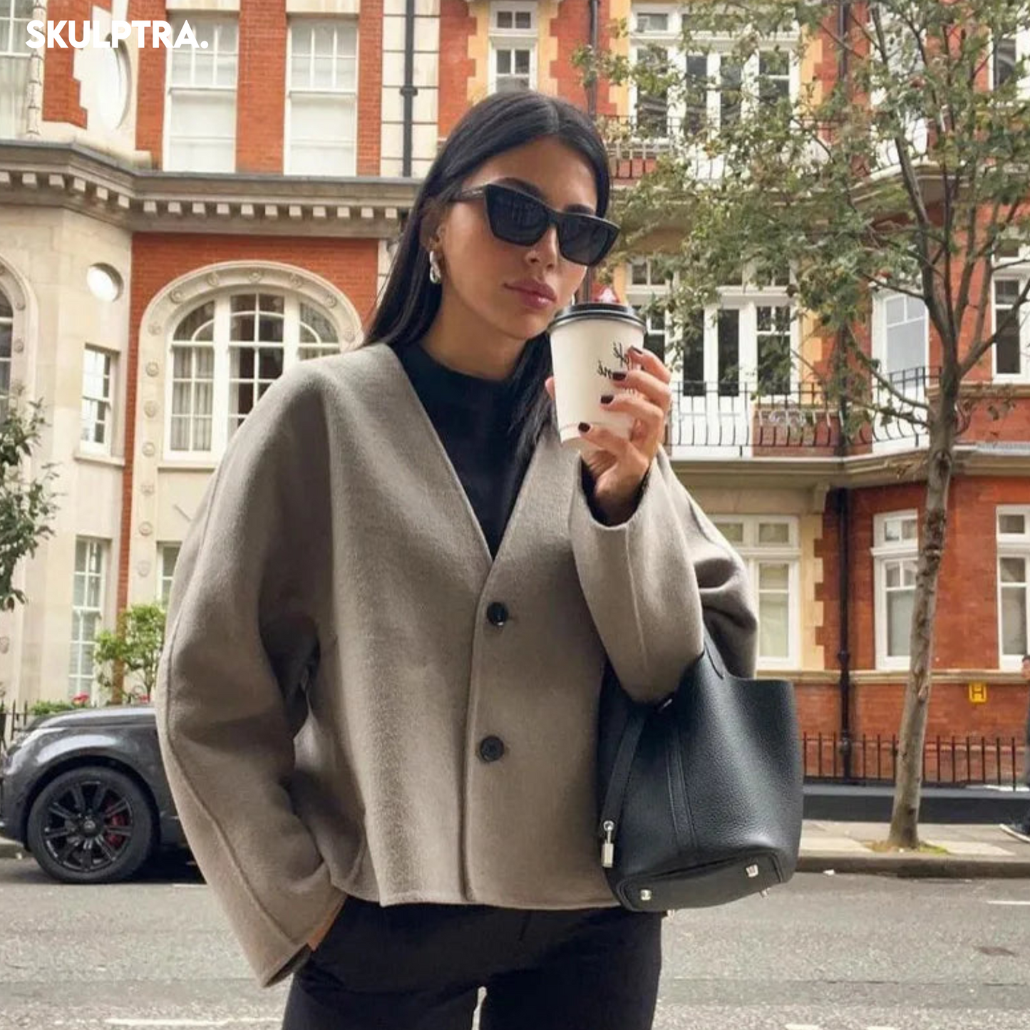 SKULPTRA™ - Oversize Wollmantel