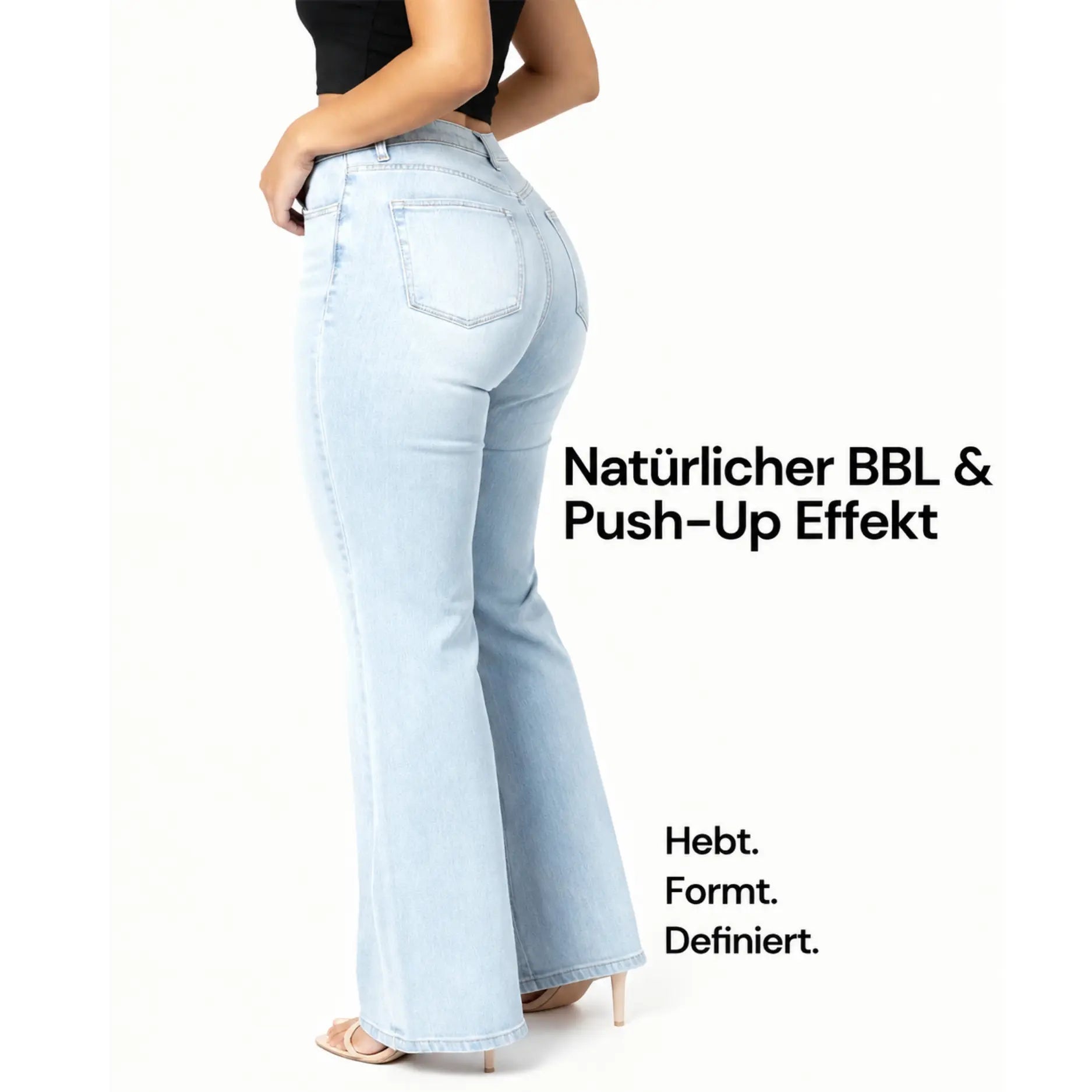 BBL WIDE LEG JEANS SKULPTRA.